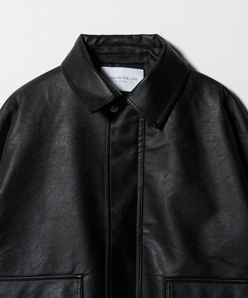 セール】レザーライク A-2ブルゾン ＜A DAY IN THE LIFE＞（ブルゾン