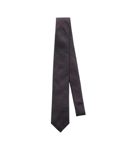 JOHN LAWRENCE SULLIVAN(ジョンローレンスサリバン)の「REGIMENTAL NECK TIE(ネクタイ・メンズ・グレー/ブラック/ブラウン・ONE SIZE)」の3枚目の写真