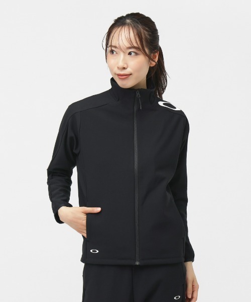 OAKLEY（オークリー）の「オークリー  RADIANT FUSION WARM JKT 10.0（カバーオール・レディース・ブラック/ホワイト・L/M）」の2枚目の写真