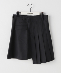 【Geek Office / ギークオフィス】NACHE / ナチェ MAGNETIC PLEATED MIDI SKIRT