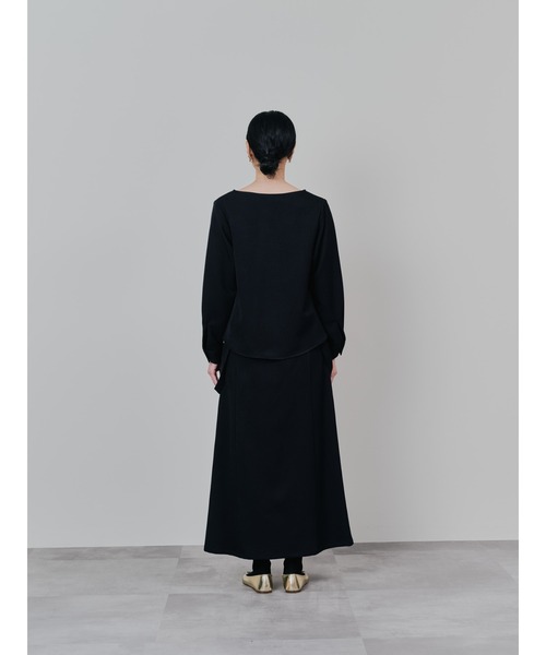 TEVALT（ヴァレット）の「サスペンダー付ソフトAラインスカート（スカート・レディース・ライトベージュ/ブラック/グレー・38）」の14枚目の写真