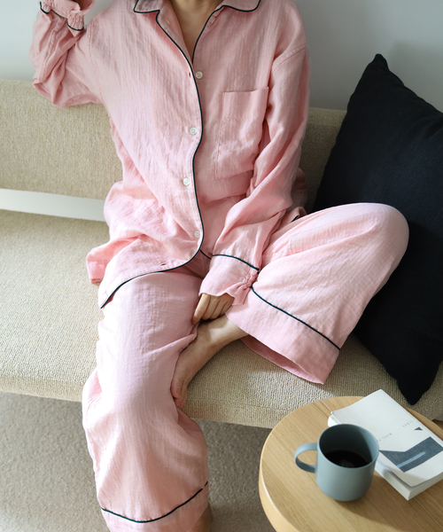 UCHINO×EMILY WEEK】マシュマロガーゼパジャマ（ルームウェア/パジャマ