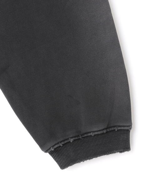 WHITELAND（ホワイトランド）の「WHITELAND/ホワイトランド/STUDS DAMAGE HOODIE（パーカー・レディース・チャコールグレー・F）」の7枚目の写真