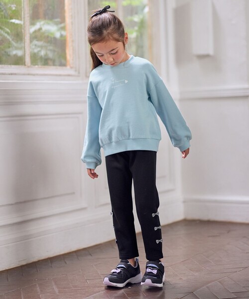 ANY（エニィ）の「7days 裏シャギーガーリーパンツ（その他パンツ・キッズ・ライトグリーン系/ネイビー系7/ライラック系/ブラック系・100/120/90/110/130）」の10枚目の写真