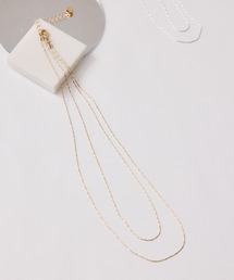 VIS | レイヤードナローチェーンネックレス(ネックレス)