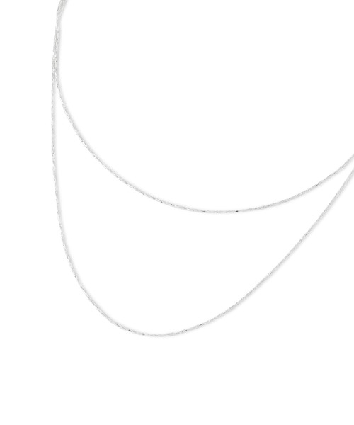 VIS（ビス）の「レイヤードナローチェーンネックレス（ネックレス・レディース・シルバー/ゴールド・FREE）」の12枚目の写真