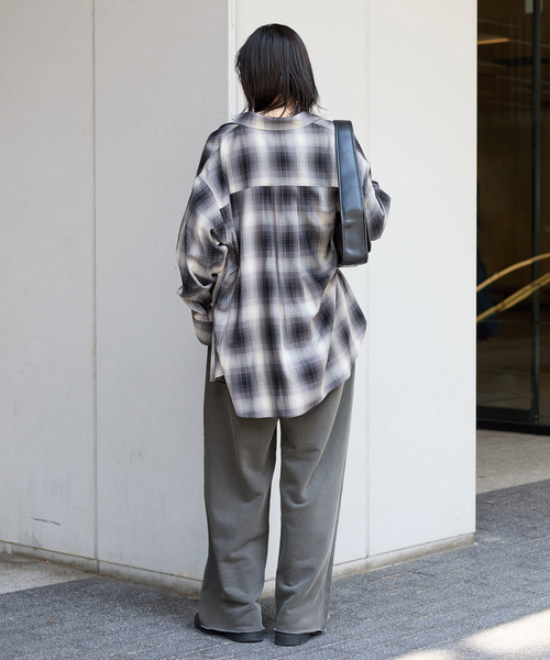 セール】ピグメントギャザーパンツ（スウェットパンツ）｜JOURNAL