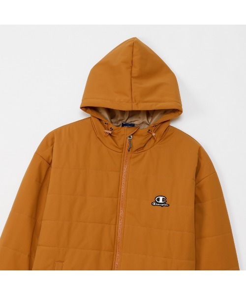 Champion(チャンピオン)の「チャンピオン Champion ZIP HOODED JACKET(ダウンジャケット/コート・メンズ・ブラック/キャメル・M/L/LL)」の9枚目の写真