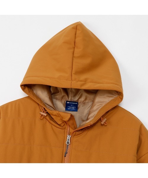 Champion(チャンピオン)の「チャンピオン Champion ZIP HOODED JACKET(ダウンジャケット/コート・メンズ・ブラック/キャメル・M/L/LL)」の10枚目の写真