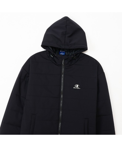 Champion(チャンピオン)の「チャンピオン Champion ZIP HOODED JACKET(ダウンジャケット/コート・メンズ・ブラック/キャメル・M/L/LL)」の5枚目の写真
