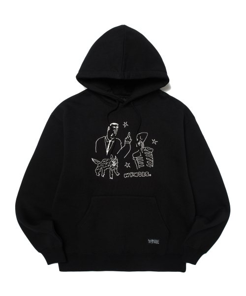 WKNDRS(ウィーキャンドース)の「TATTOO HOODIE (BLACK)(パーカー・レディース・その他・MEDIUM/LARGE/X-LARGE)」の1枚目の写真