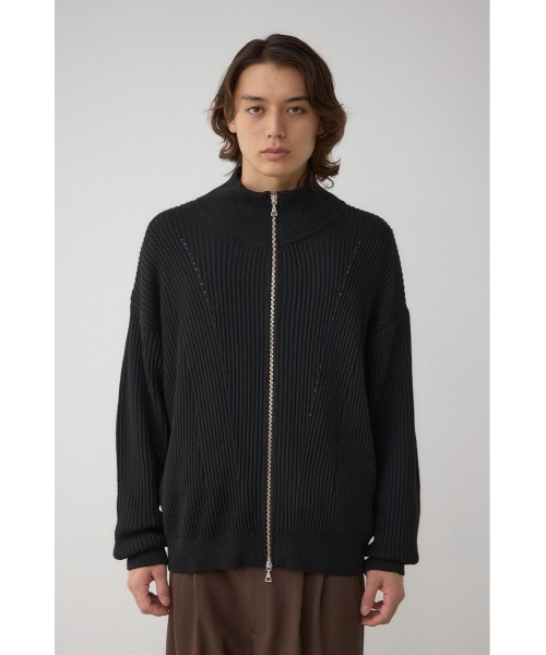 AZUL by moussy（アズールバイマウジー）の「ドライバーズニット（ニット/セーター・メンズ・グレー/ブラック/ダークベージュ・MEDIUM/LARGE）」の20枚目の写真