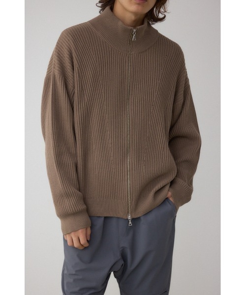 AZUL by moussy（アズールバイマウジー）の「ドライバーズニット（ニット/セーター・メンズ・グレー/ブラック/ダークベージュ・MEDIUM/LARGE）」の4枚目の写真