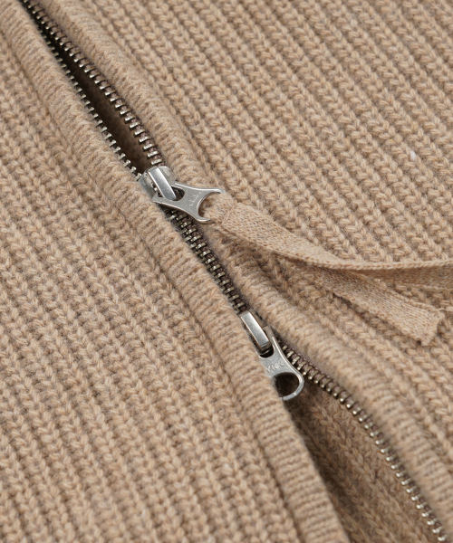 FRIZMWORKS（フリズムワークス）の「WOOL DECK ZIP UP CARDIGAN _ OATMEAL（カーディガン/ボレロ・メンズ・その他・SMALL/MEDIUM/LARGE/X-LARGE）」の4枚目の写真