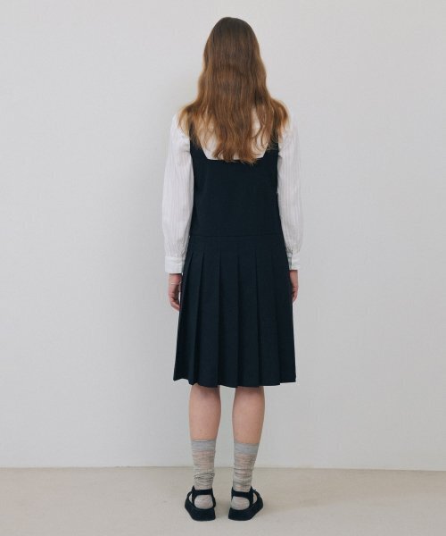 TTUDEMENT（トュードメント）の「PLEATED LONG DRESS BLACK（ワンピース・レディース・その他・FREE）」の2枚目の写真