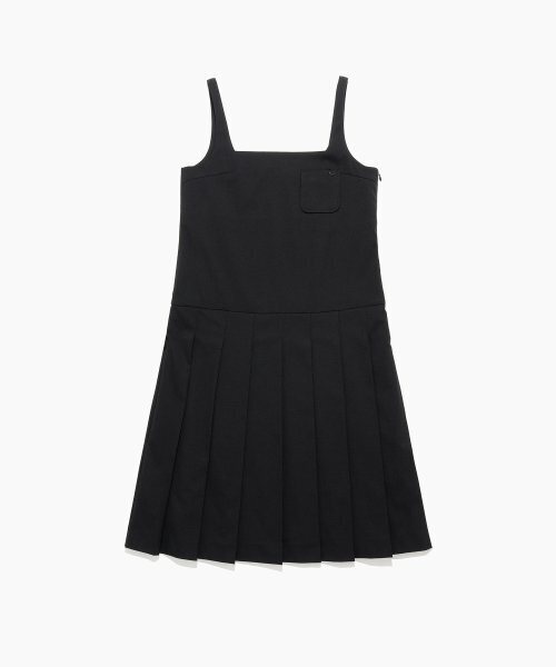 TTUDEMENT（トュードメント）の「PLEATED LONG DRESS BLACK（ワンピース・レディース・その他・FREE）」の3枚目の写真