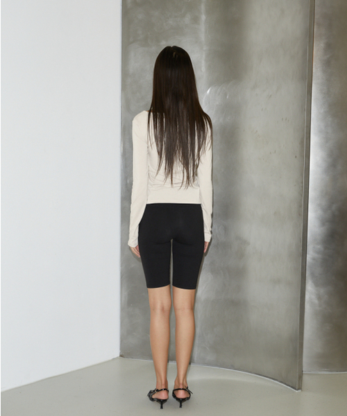 ROSEFRANTZ（ロゼフランツ）の「Shirring Halter Long Sleeve [Ivory]（Tシャツ/カットソー・レディース・アイボリー・OS）」の8枚目の写真