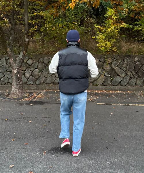 MUSINSA STANDARD（ムシンサスタンダード）の「ウェスタンダウンベスト[ブラック]（ダウンベスト・メンズ・その他・SMALL/MEDIUM/LARGE/X-LARGE/XX-LARGE）」の10枚目の写真