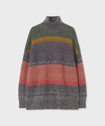 ✨極美品✨ポールスミス ニット カシミヤ　ハイネック グレーPaulSmith Paul Smith ポールスミス ドライバーズニット