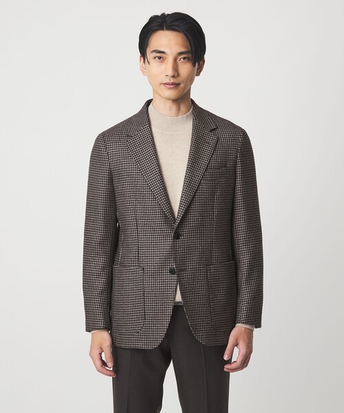 セール】GLR CLOTH ミルドチドリ 2B RG ジャケット（テーラード