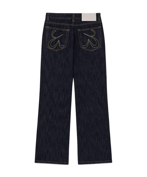 GLOWNY(グロウニ―)の「THE RODEO JEANS (DEEP BLUE)(デニムパンツ・レディース・その他・LARGE/MEDIUM/SMALL/X-SMALL)」の1枚目の写真