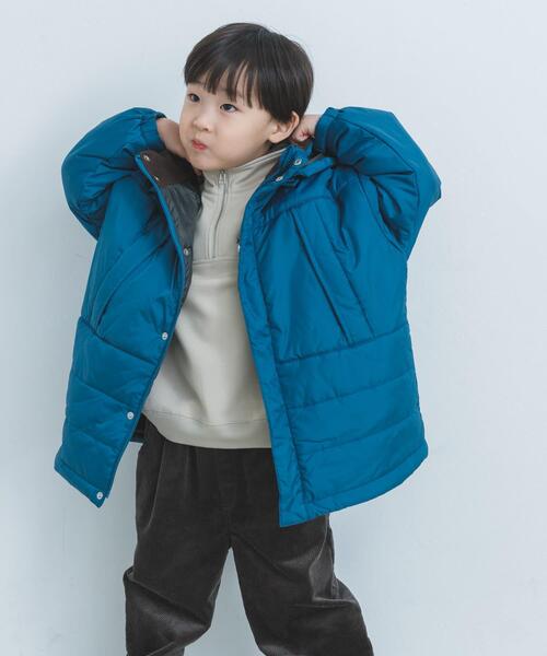 URBAN RESEARCH DOORS(アーバンリサーチドアーズ)の「『洗濯可/撥水』THERMO ARENA中綿コート(KIDS)(その他アウター・キッズ・ブラック/ブルー・105/120/135)」の10枚目の写真