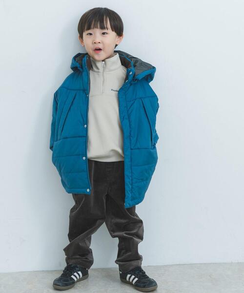 URBAN RESEARCH DOORS(アーバンリサーチドアーズ)の「『洗濯可/撥水』THERMO ARENA中綿コート(KIDS)(その他アウター・キッズ・ブラック/ブルー・105/120/135)」の12枚目の写真