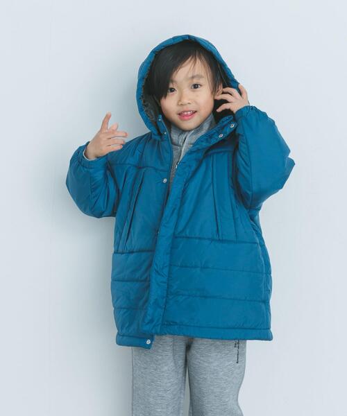 URBAN RESEARCH DOORS(アーバンリサーチドアーズ)の「『洗濯可/撥水』THERMO ARENA中綿コート(KIDS)(その他アウター・キッズ・ブラック/ブルー・105/120/135)」の18枚目の写真