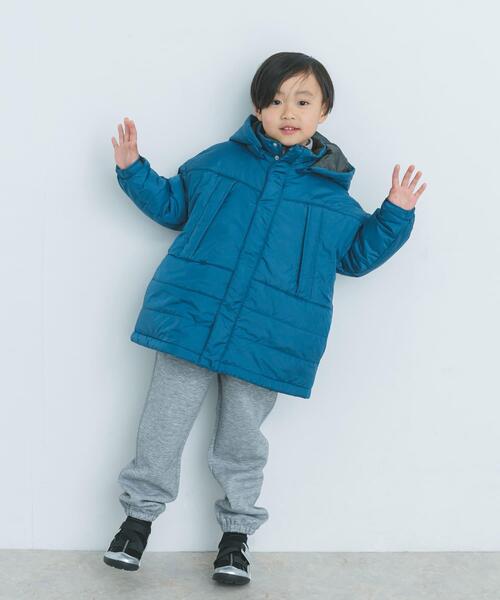 URBAN RESEARCH DOORS(アーバンリサーチドアーズ)の「『洗濯可/撥水』THERMO ARENA中綿コート(KIDS)(その他アウター・キッズ・ブラック/ブルー・105/120/135)」の21枚目の写真