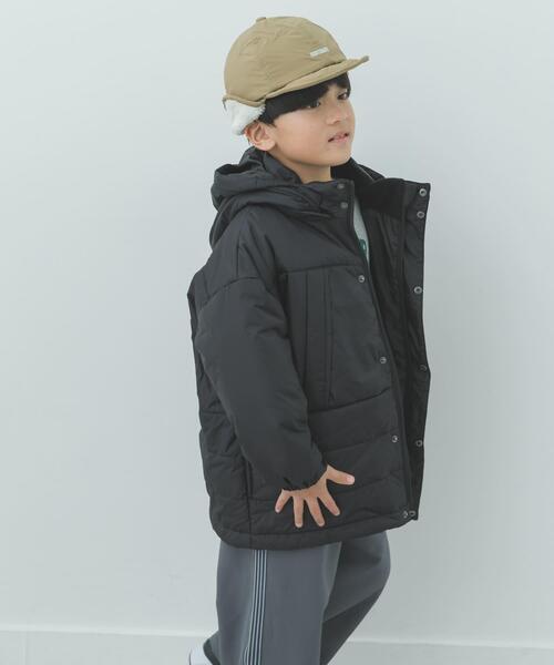URBAN RESEARCH DOORS(アーバンリサーチドアーズ)の「『洗濯可/撥水』THERMO ARENA中綿コート(KIDS)(その他アウター・キッズ・ブラック/ブルー・105/120/135)」の5枚目の写真