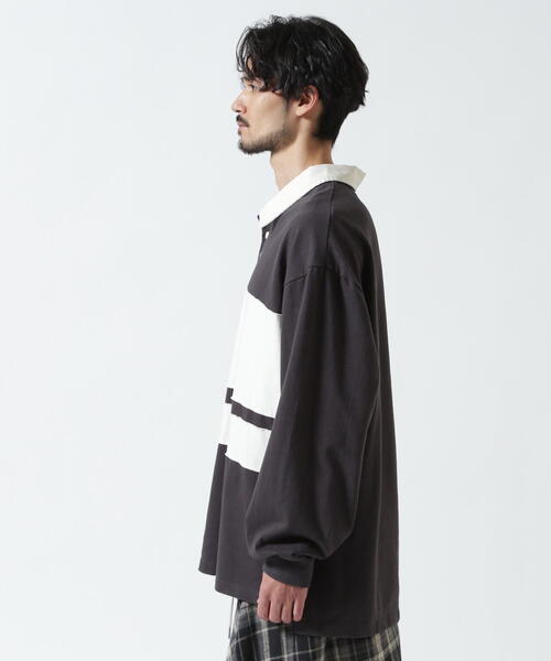 FR(13)NDS(フレンズ)の「FR(13)NDS/フレンズ/POLO PULLOVER(ポロシャツ・メンズ・ネイビー・F)」の2枚目の写真