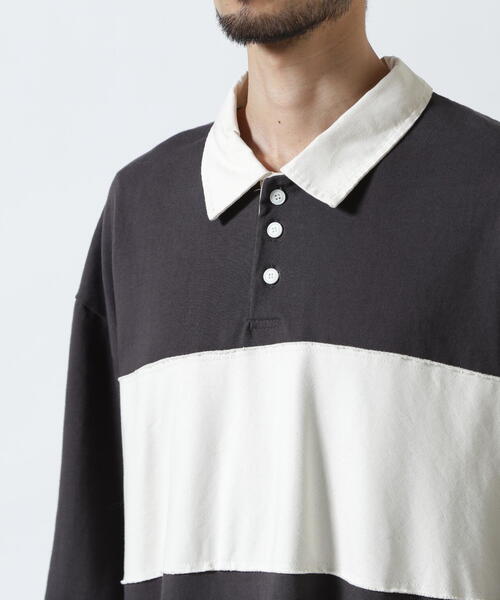 FR(13)NDS(フレンズ)の「FR(13)NDS/フレンズ/POLO PULLOVER(ポロシャツ・メンズ・ネイビー・F)」の4枚目の写真