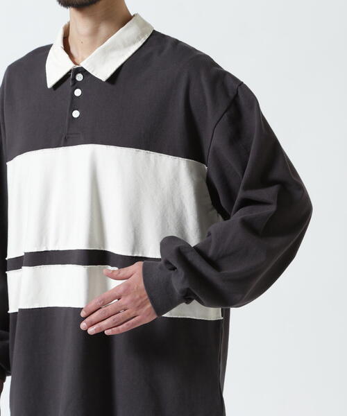 FR(13)NDS(フレンズ)の「FR(13)NDS/フレンズ/POLO PULLOVER(ポロシャツ・メンズ・ネイビー・F)」の5枚目の写真