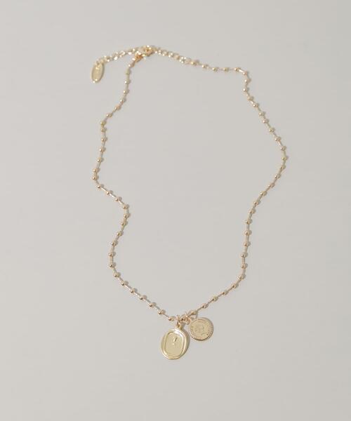 SMELLY（スメリー）の「コインチャームボールチェーンネックレス（ネックレス・レディース・ゴールド・-）」の7枚目の写真