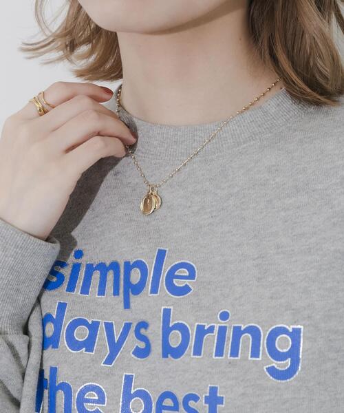 SMELLY（スメリー）の「コインチャームボールチェーンネックレス（ネックレス・レディース・ゴールド・-）」の9枚目の写真