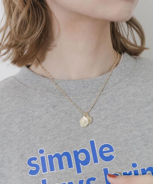 SMELLY（スメリー）の「コインチャームボールチェーンネックレス（ネックレス・レディース・ゴールド・-）」の10枚目の写真