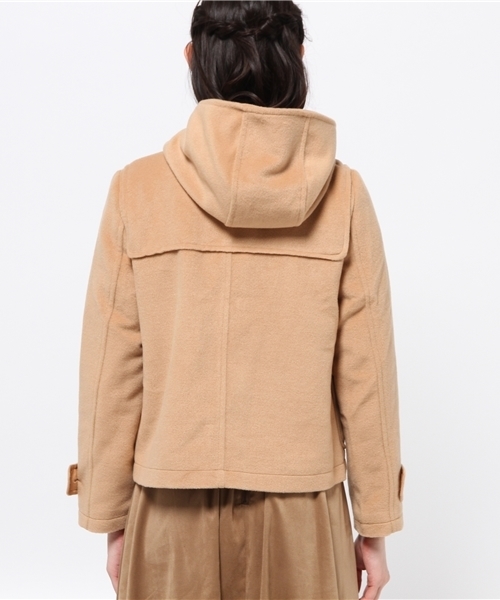 OUTLET(アウトレット)の「【Ciaopanic】メルトンショートダッフルコート(ダッフルコート・レディース・レッド/モカ/ネイビー・FREE)」の7枚目の写真