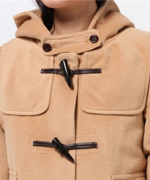 OUTLET(アウトレット)の「【Ciaopanic】メルトンショートダッフルコート(ダッフルコート・レディース・レッド/モカ/ネイビー・FREE)」の8枚目の写真