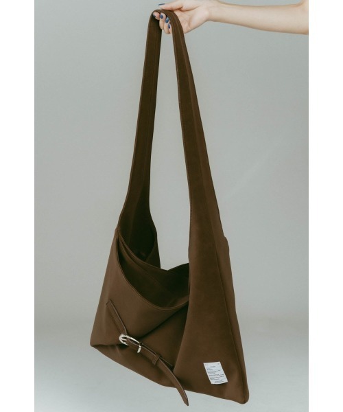 Knuth Marf（クヌースマーフ）の「origami bag（ショルダーバッグ・レディース・ブラウン/ブラック・ONE SIZE）」の14枚目の写真