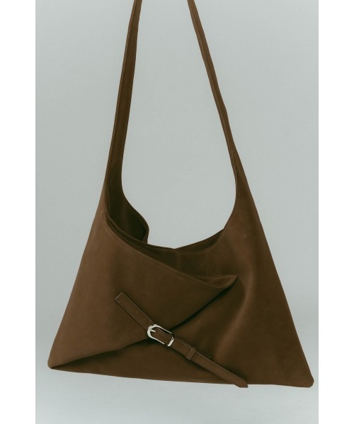 Knuth Marf（クヌースマーフ）の「origami bag（ショルダーバッグ・レディース・ブラウン/ブラック・ONE SIZE）」の16枚目の写真