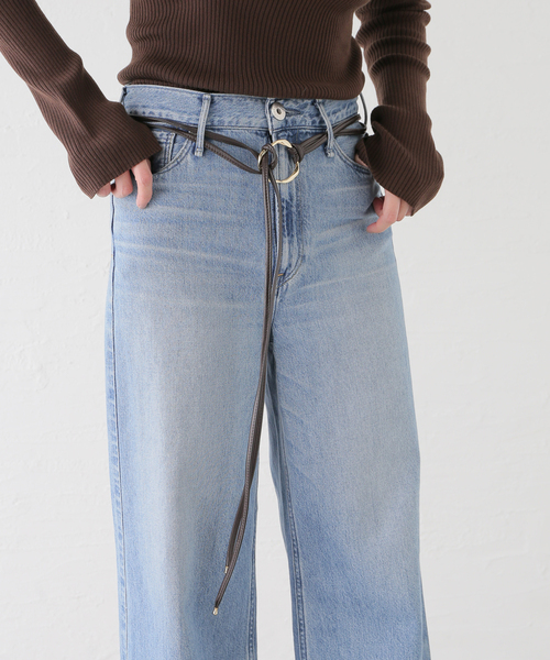 plage（プラージュ）の「oval string ベルト（ベルト・レディース・ブラウン系その他・FREE）」の4枚目の写真