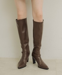 NEUNA | ポインテッドトゥロングブーツ(ブーツ)
