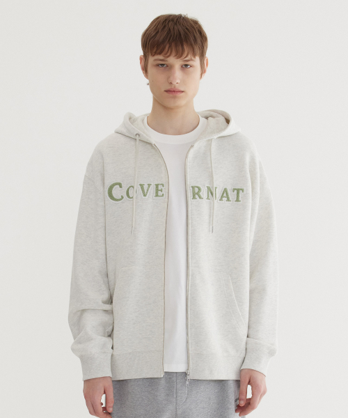 COVERNAT(カバーナット)の「アセンティックロゴフードジップアップオートミール(パーカー・レディース・その他・X-LARGE/XX-LARGE/X-SMALL/SMALL/MEDIUM/LARGE)」の1枚目の写真