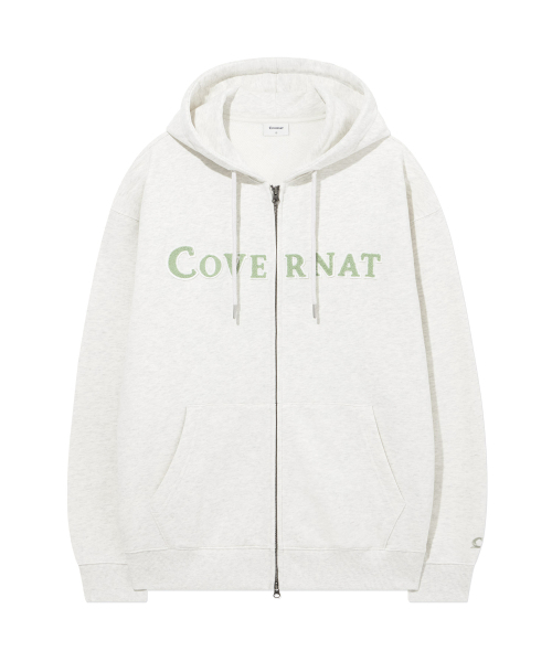 COVERNAT(カバーナット)の「アセンティックロゴフードジップアップオートミール(パーカー・レディース・その他・X-LARGE/XX-LARGE/X-SMALL/SMALL/MEDIUM/LARGE)」の2枚目の写真