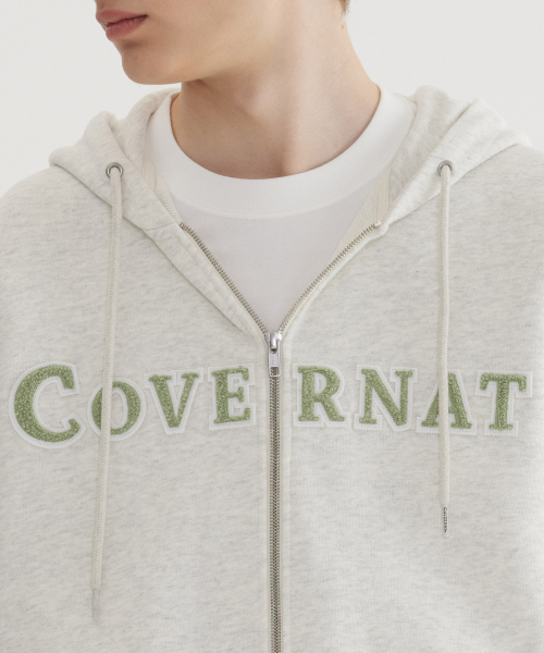 COVERNAT(カバーナット)の「アセンティックロゴフードジップアップオートミール(パーカー・レディース・その他・X-LARGE/XX-LARGE/X-SMALL/SMALL/MEDIUM/LARGE)」の7枚目の写真
