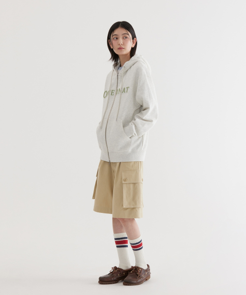 COVERNAT(カバーナット)の「アセンティックロゴフードジップアップオートミール(パーカー・レディース・その他・X-LARGE/XX-LARGE/X-SMALL/SMALL/MEDIUM/LARGE)」の10枚目の写真