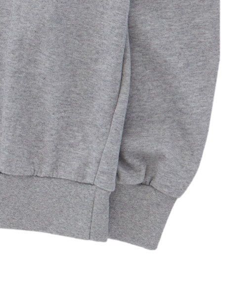 MUCENT（ムセント）の「ビッグロゴルーズフィットロングスリーブスウェット（3カラー）（スウェット・レディース・グレー/ネイビー/ブラック・MEDIUM/LARGE）」の14枚目の写真