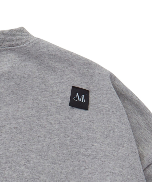MUCENT（ムセント）の「ビッグロゴルーズフィットロングスリーブスウェット（3カラー）（スウェット・レディース・グレー/ネイビー/ブラック・MEDIUM/LARGE）」の15枚目の写真