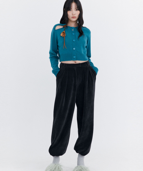 WNDERKAMMER(ブンダーカンマー)の「コーデュロイワイドパンツ_チャコール(その他パンツ・レディース・その他・X-SMALL/SMALL/MEDIUM)」の8枚目の写真