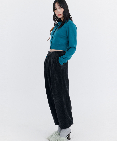 WNDERKAMMER(ブンダーカンマー)の「コーデュロイワイドパンツ_チャコール(その他パンツ・レディース・その他・X-SMALL/SMALL/MEDIUM)」の9枚目の写真